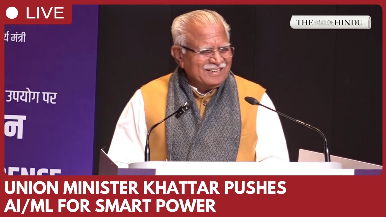 Manohar Lal Khattar calls for AI/ML-powered overhaul of power distribution at national conference