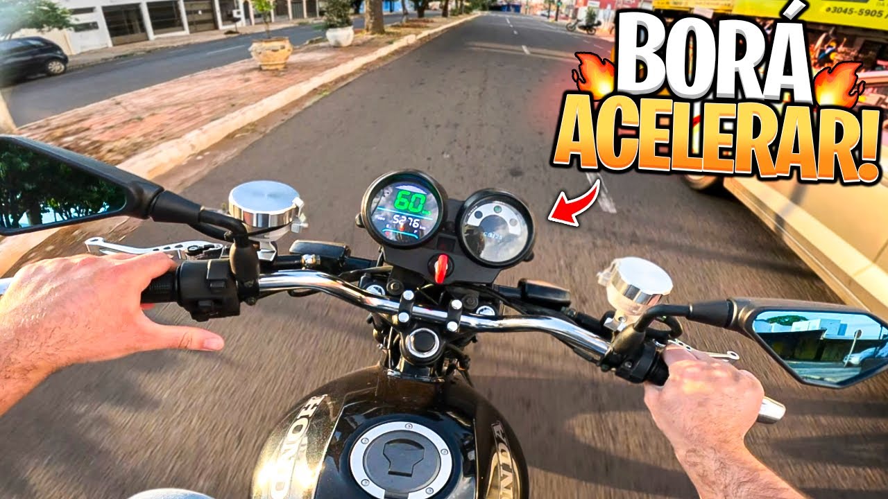 Coloquei minha CG 125 Fan 2008 na rua… olha no que deu! 😱