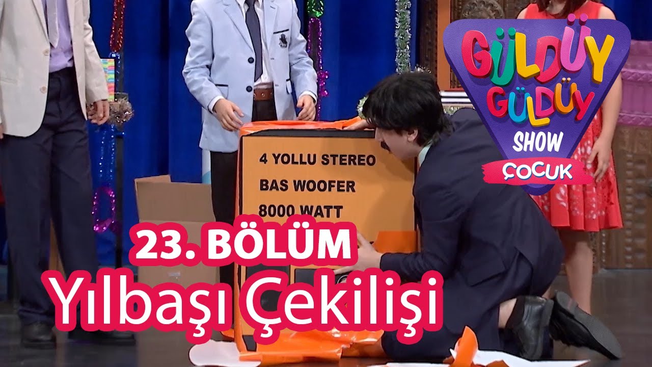 Güldüy Güldüy Show Çocuk 23. Bölüm, Yılbaşı Çekilişi