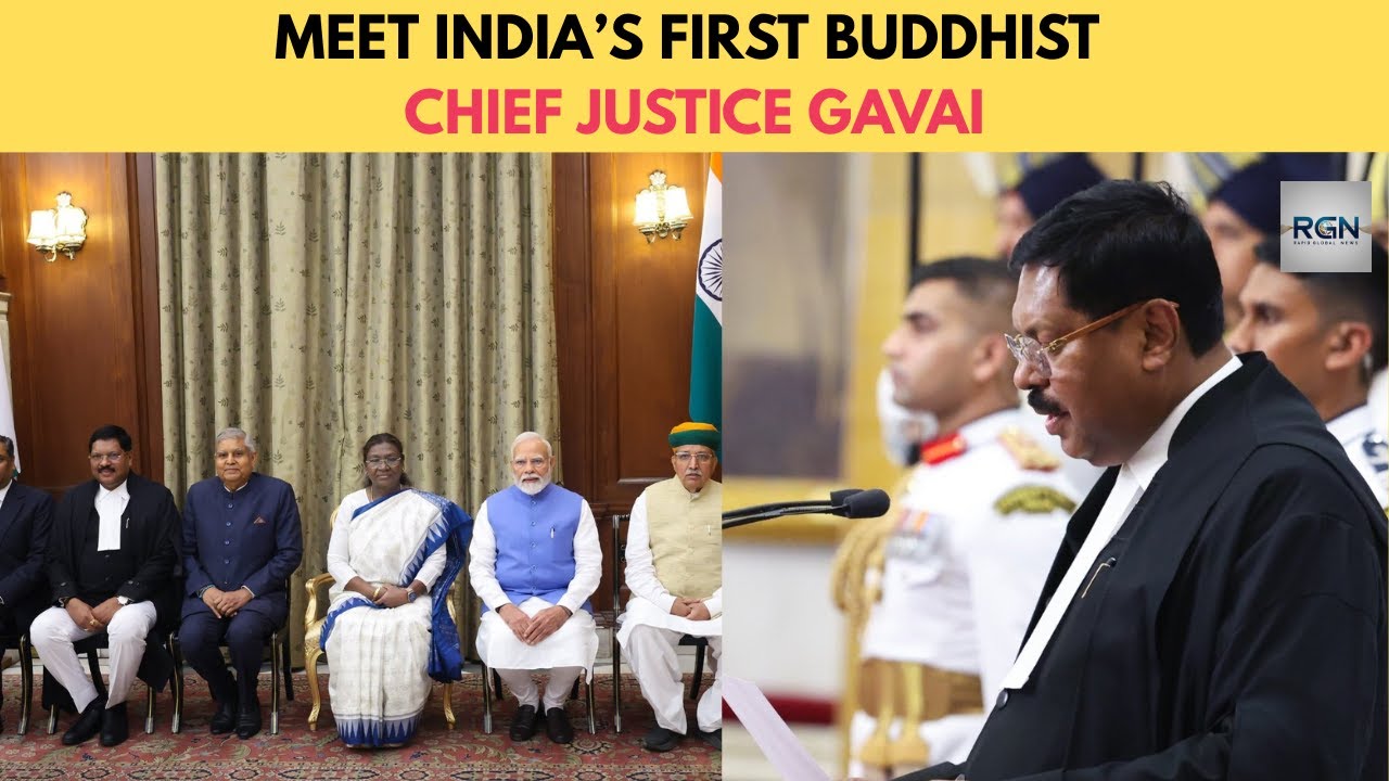 Meet Justice BR Gavai &ndash; India&rsquo;s 52nd Chief Justice | First Buddhist CJI | Full Profile