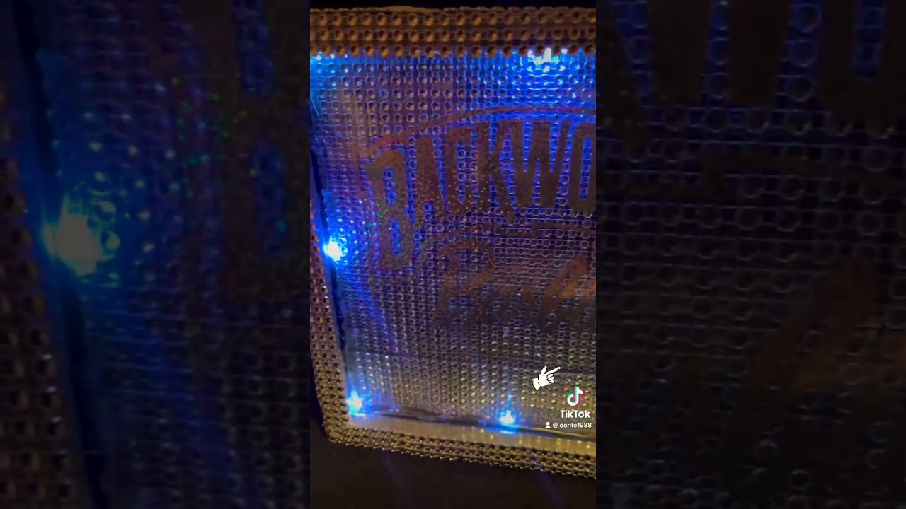 DIY ROLLING TRAY WITH LIGHTS