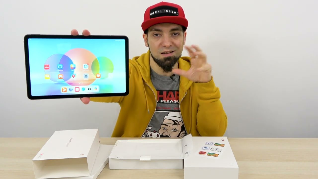 HBO Max și Google pe tableta HUAWEI MatePad 10.4 (2022) prin GSpace + UNBOXING