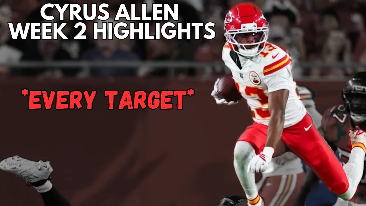 Cyrus Allen Preseason Week 2 Highlights 💥 | 2026 Preseason Chiefs