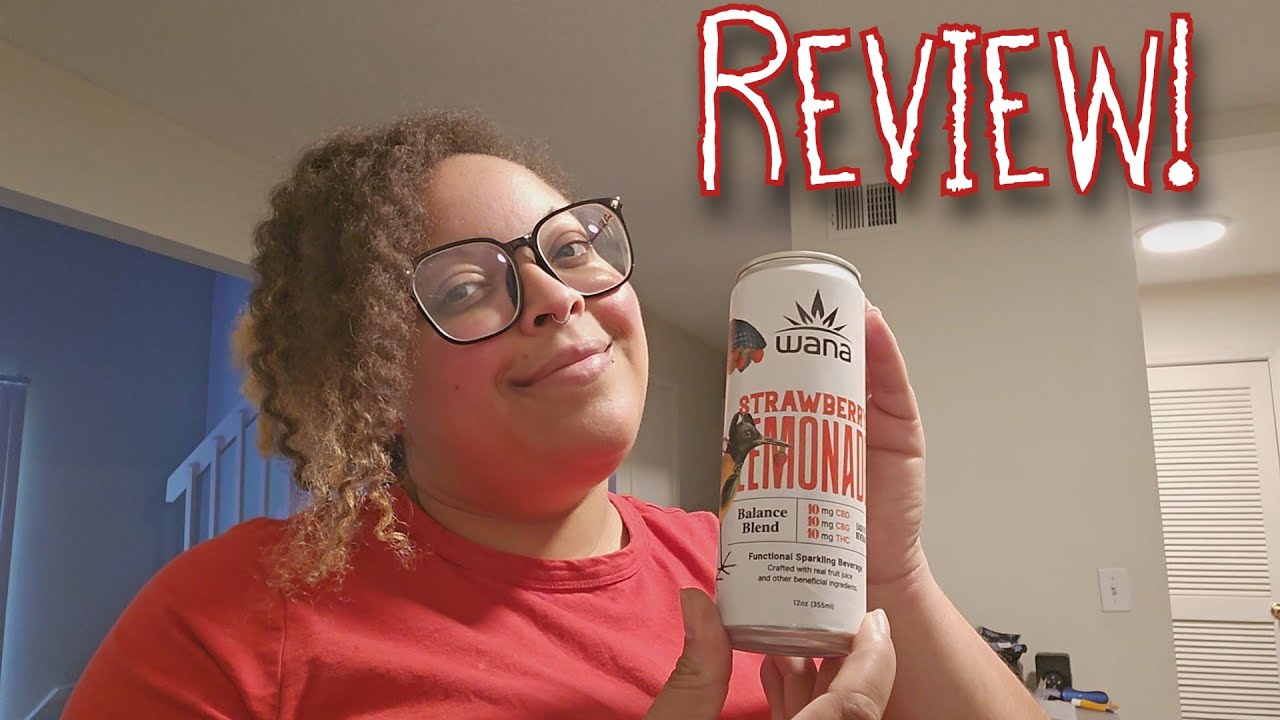 Wana Strawberry Lemondade THC Drink Review [Before The Ban]