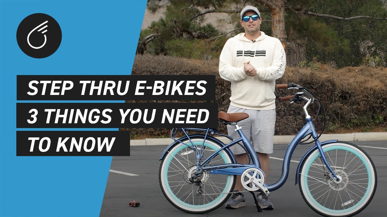 Step Thru Electric Bikes | 3 Things You Need to Know
