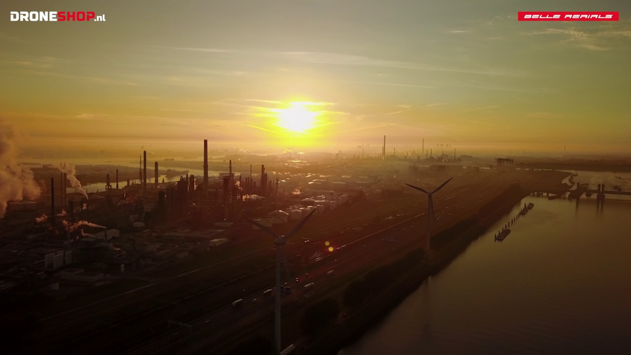 One shot: Rotterdam, Botlek by drone.