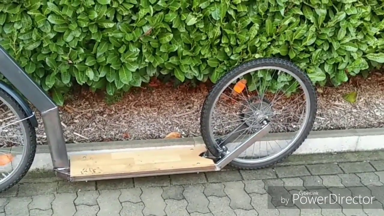 Vom Fahrrad zum Kickbike Teil 2