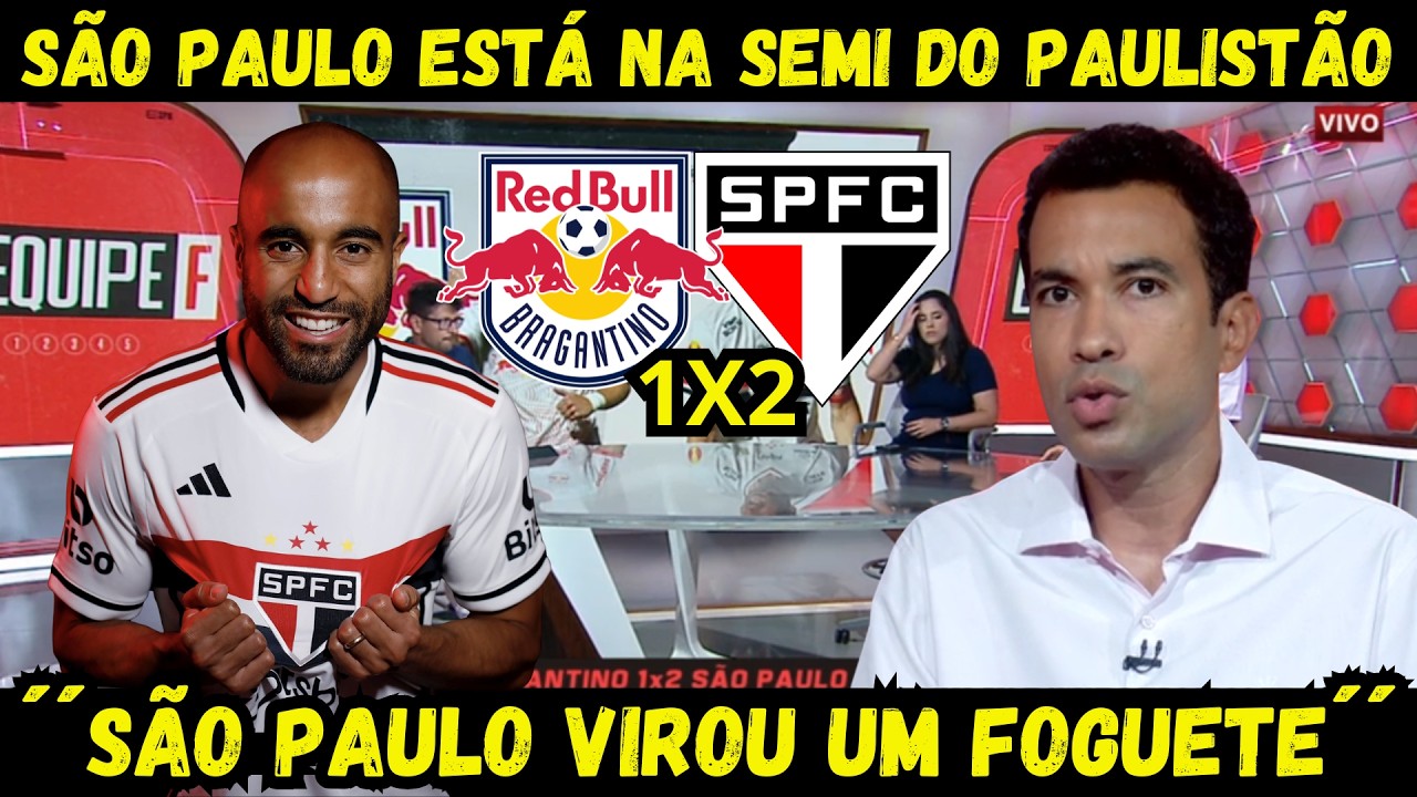 MÍDIA RASGOU ELOGIOS AO SPFC! BRAGANTINO 1X2 SÃO PAULO! NOTICIAS DO SAO PAULO HOJE