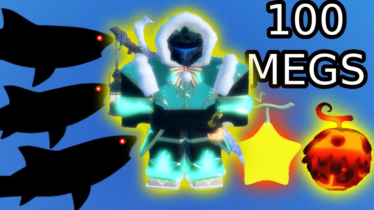 [GPO] I FARMED 100 MEGALODONS ON 2X LOGIA... AND THIS IS WHAT I GOT!