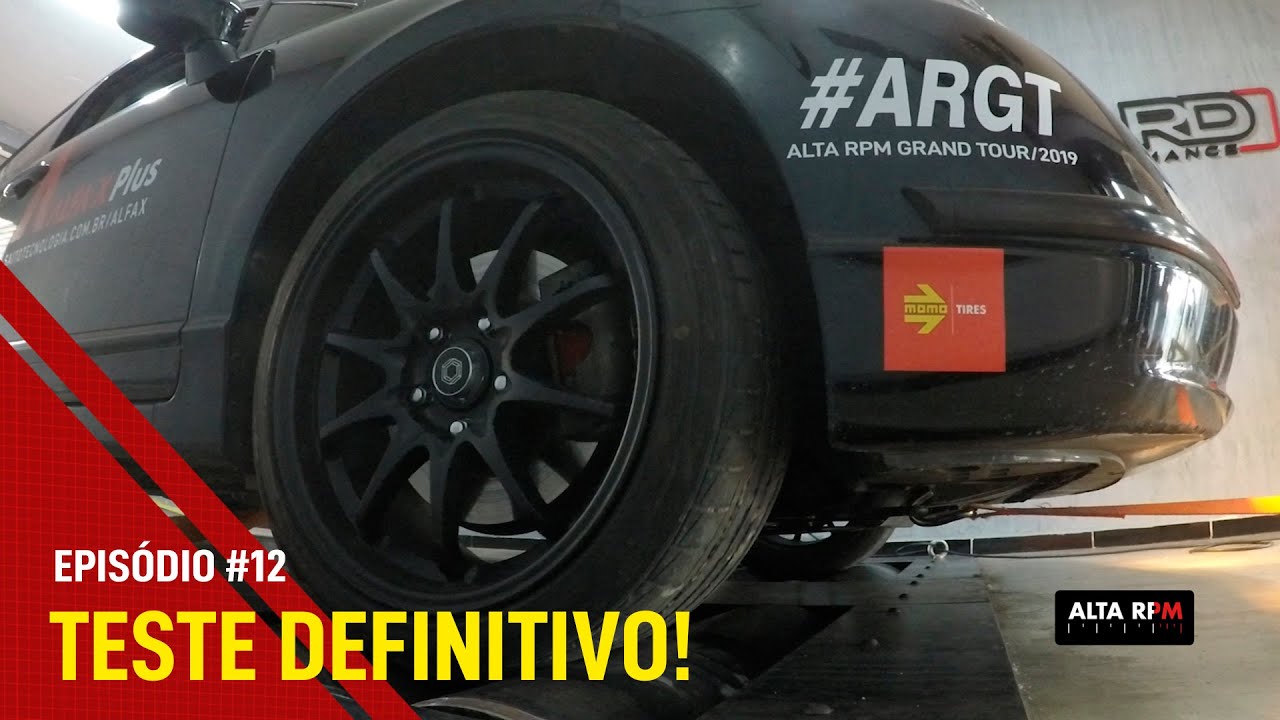COMPROVADO: Civic Si K20 original tem 220 cv! Terceiro teste em dinamômetro - ARGT #12