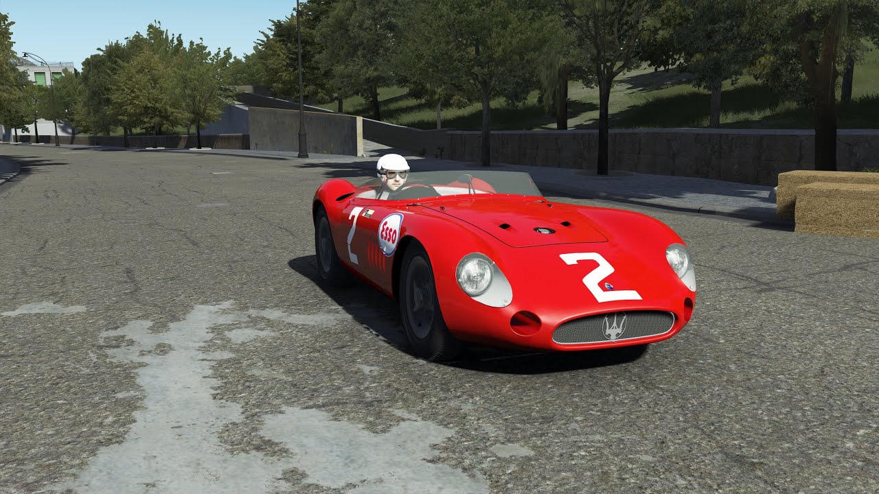 Assetto Corsa: 1955 Maserati 300 S at Napoli