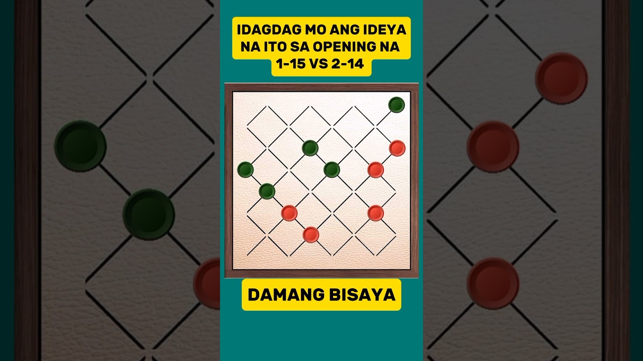 Dagdag ideyA sa opening na 1-15 vs 2-14 attack position