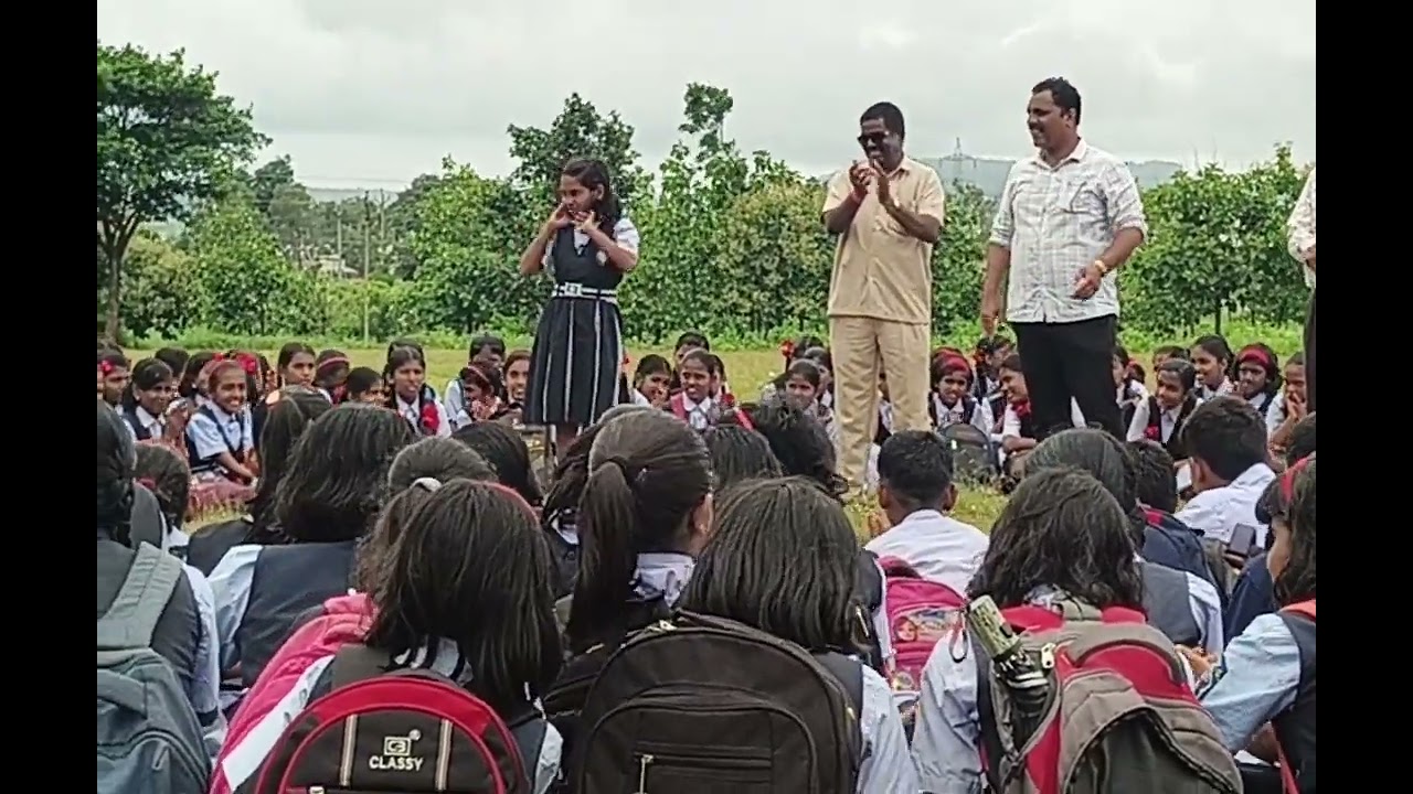 #KINI HIGHSCHOOL KINI शाळेची #श्रावणी सहल #वाठार दत्त मंदिर या ठिकाणी मोठ्या उत्साहात संपन्न