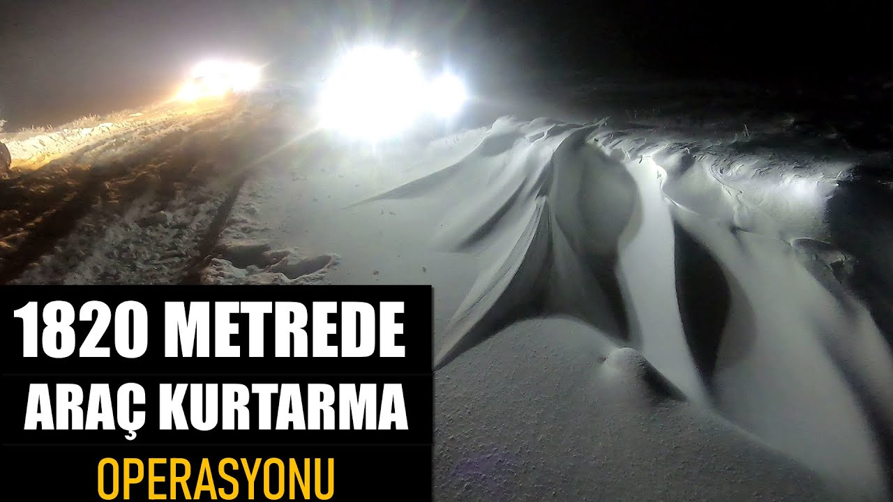 1820 METREDE💥 KURTARMA OPERASYONU 💥JEEP 💥FRONTERA💥L200💥TOYOTA💥OFFROAD💥SNOW STORM💥