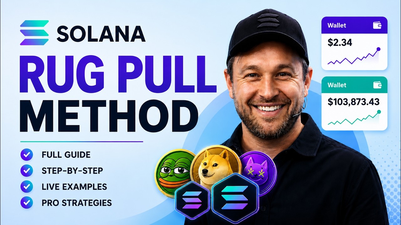 Solana Rug Pull Method | Meme Coin Launch Strategy (Live)