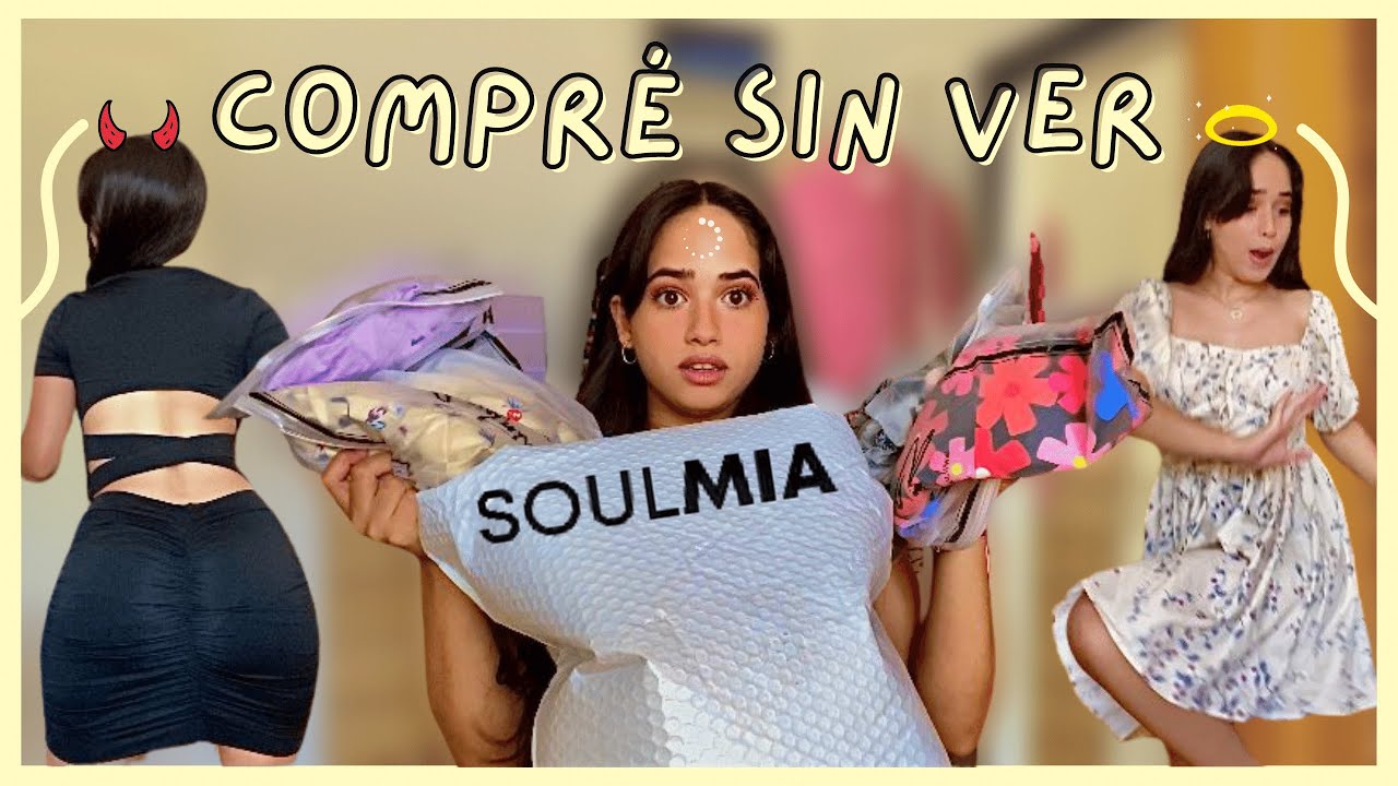 Compre lo primero que vi 🤯 SOULMIA TRYON HAUL🛍 Vestidos, top, jersey, falda...