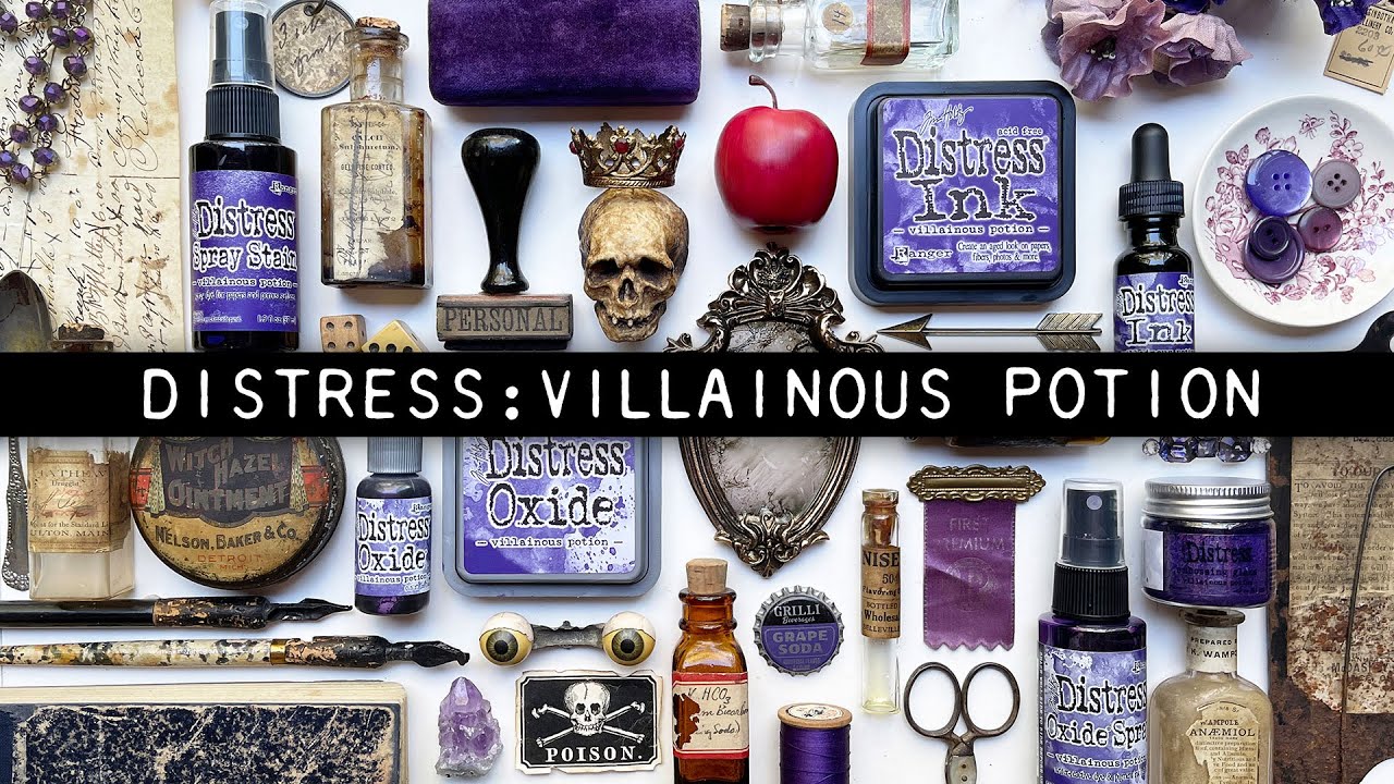 Tim Holtz Distress Villainous Potion