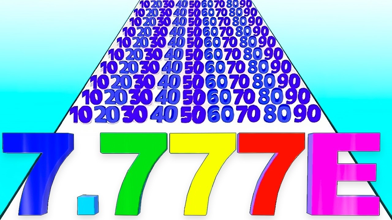 WOW 😲 Full gameplay in Number Merge Run 🔵 COLLECTED MAXIMUM VALUE! [From 1 to 100 LVL]