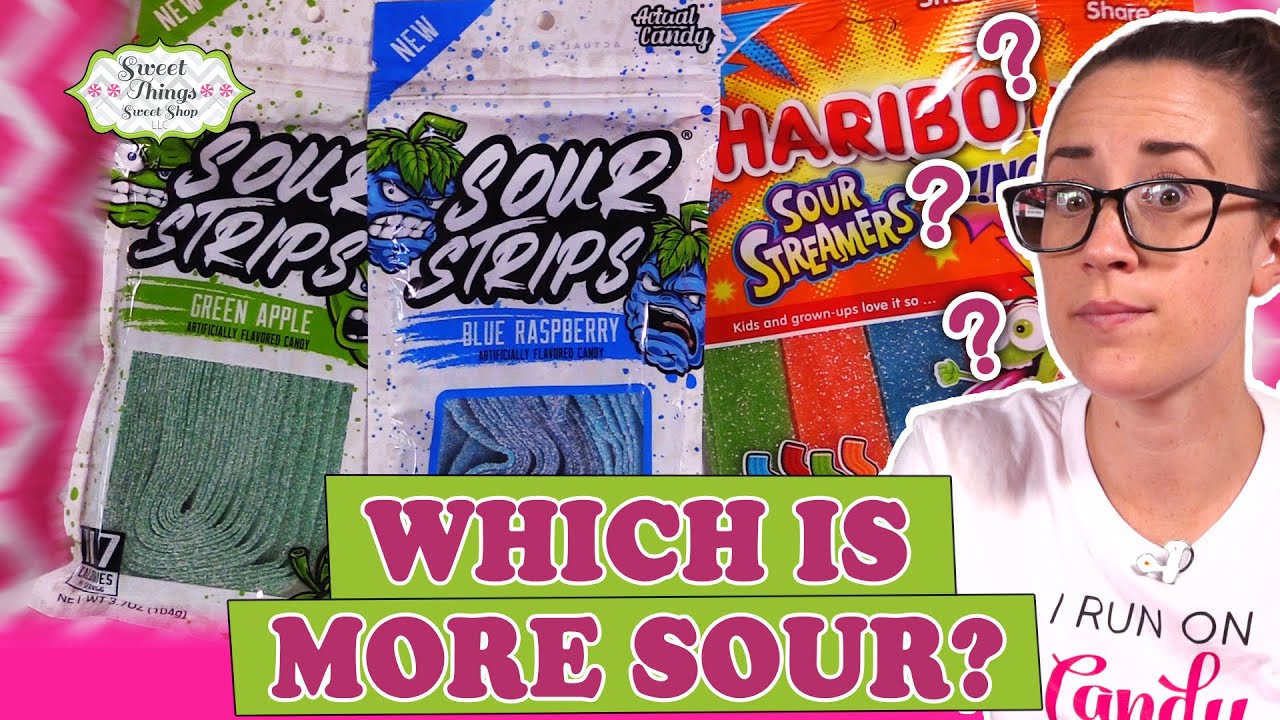 Which is More Sour: Sour Strips or Haribo Sour Streamers?