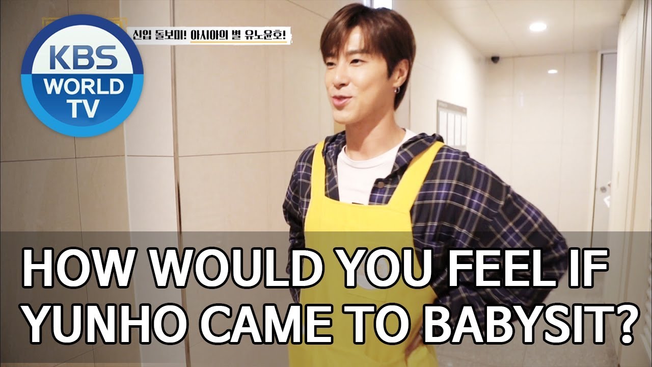 How would you feel if Yunho came to babysit? [Trio’s Childcare Challenge/ENG/2019.09.18]