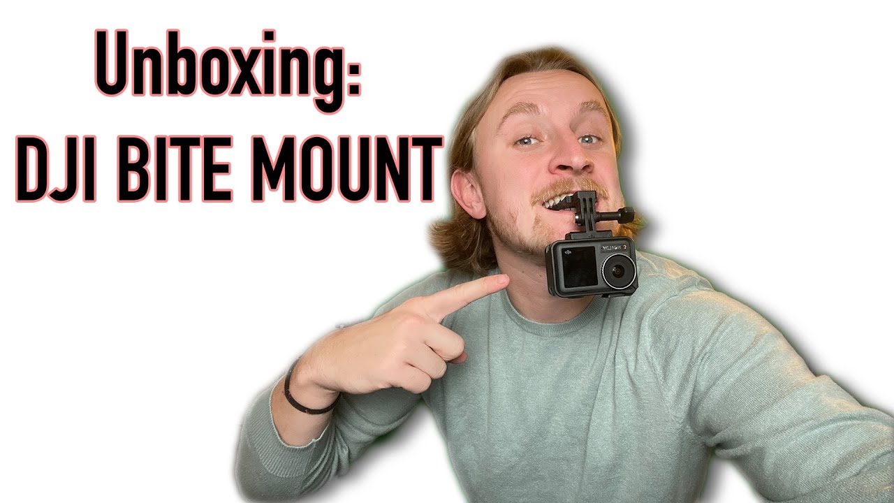 Unboxing: DJI OSMO ACTION Bite Mount