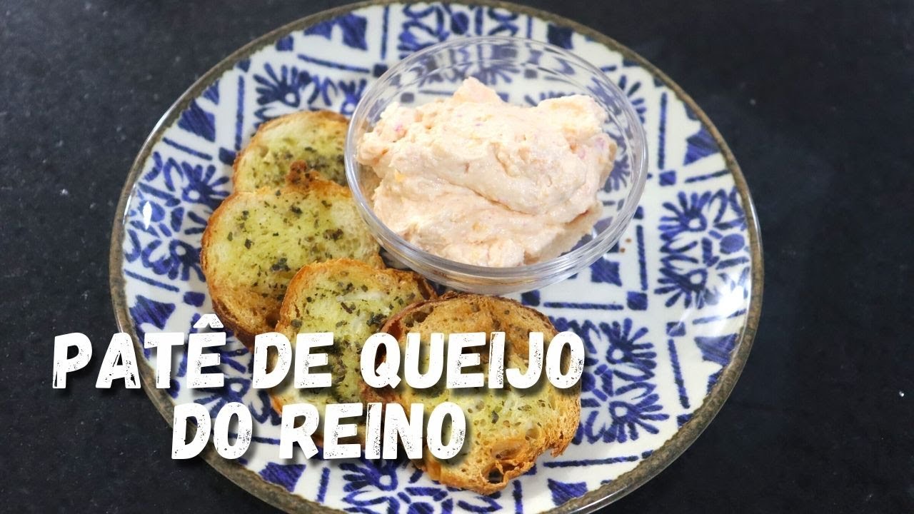 Como fazer patê de queijo do reino | Cozinha básica | Chef Zeca