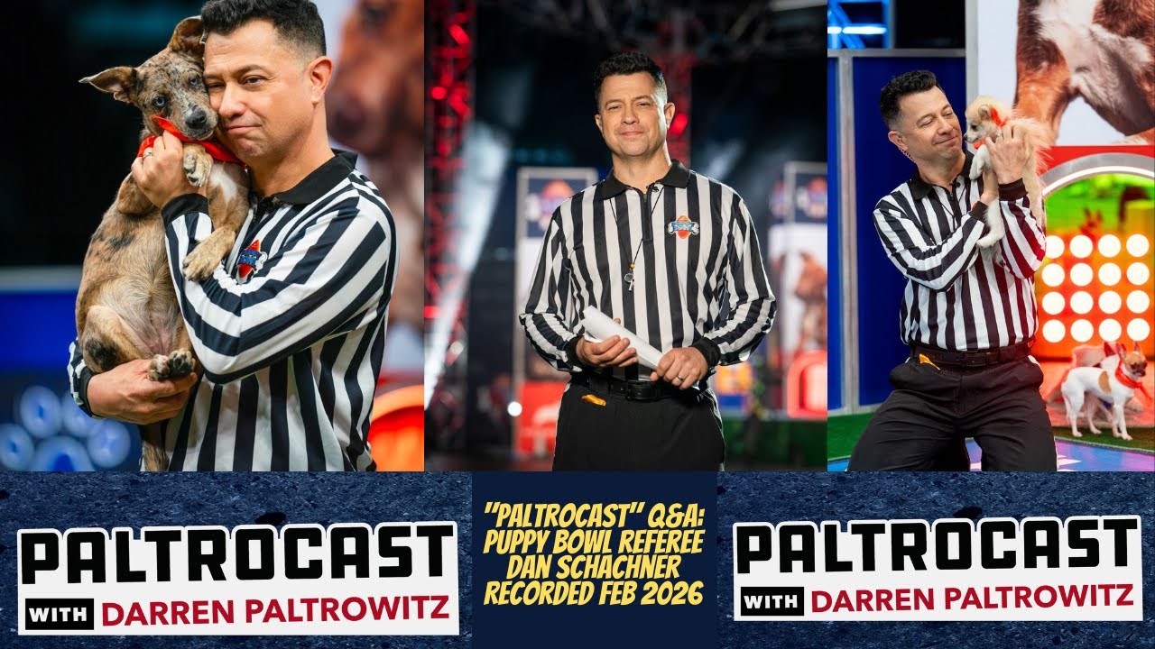 Puppy Bowl Rufferee Dan Schachner o adopcji, obronie i Puppy Bowl XXII | Paltrocast