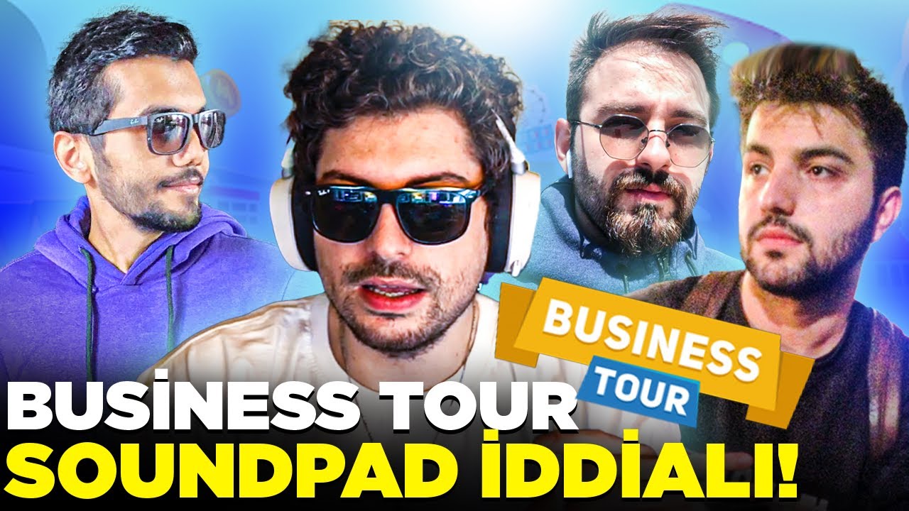 SOUNDPAD İDDİALI! | Business Tour w/Swaggybark,OrtaamSamet,Honos | Hype