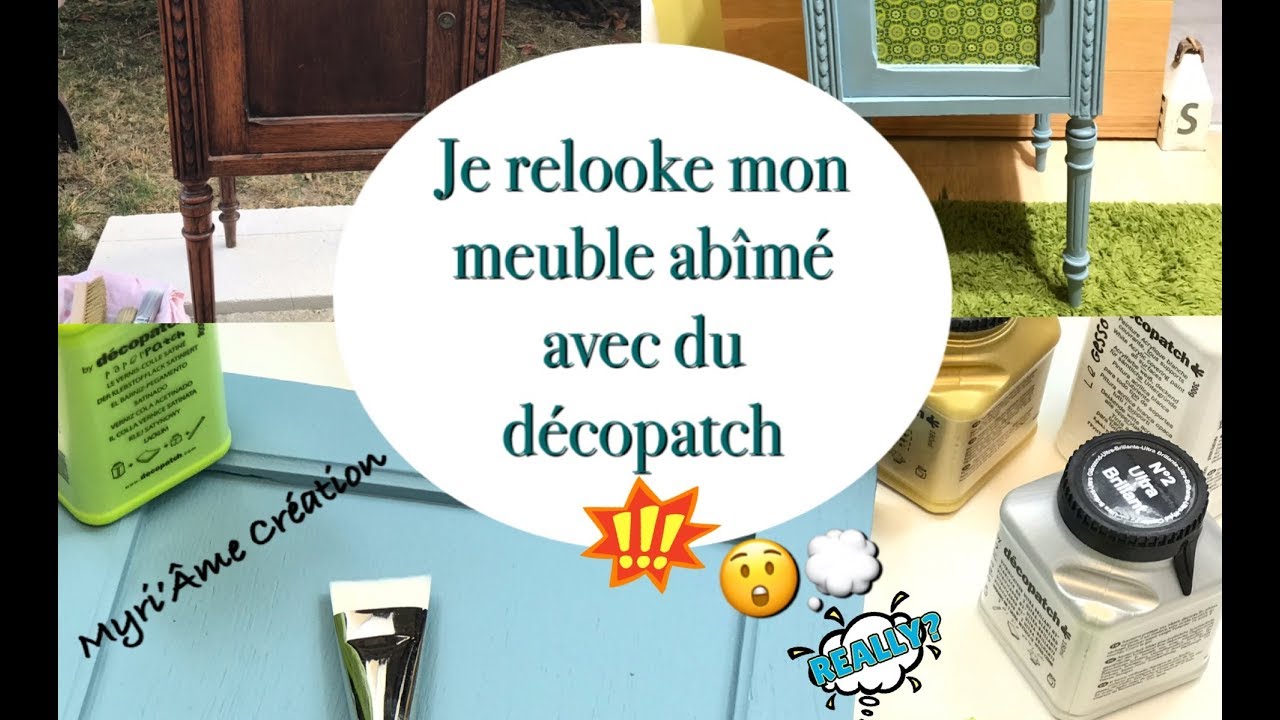 ➥ Découvre le décopatch sur un meuble 😮