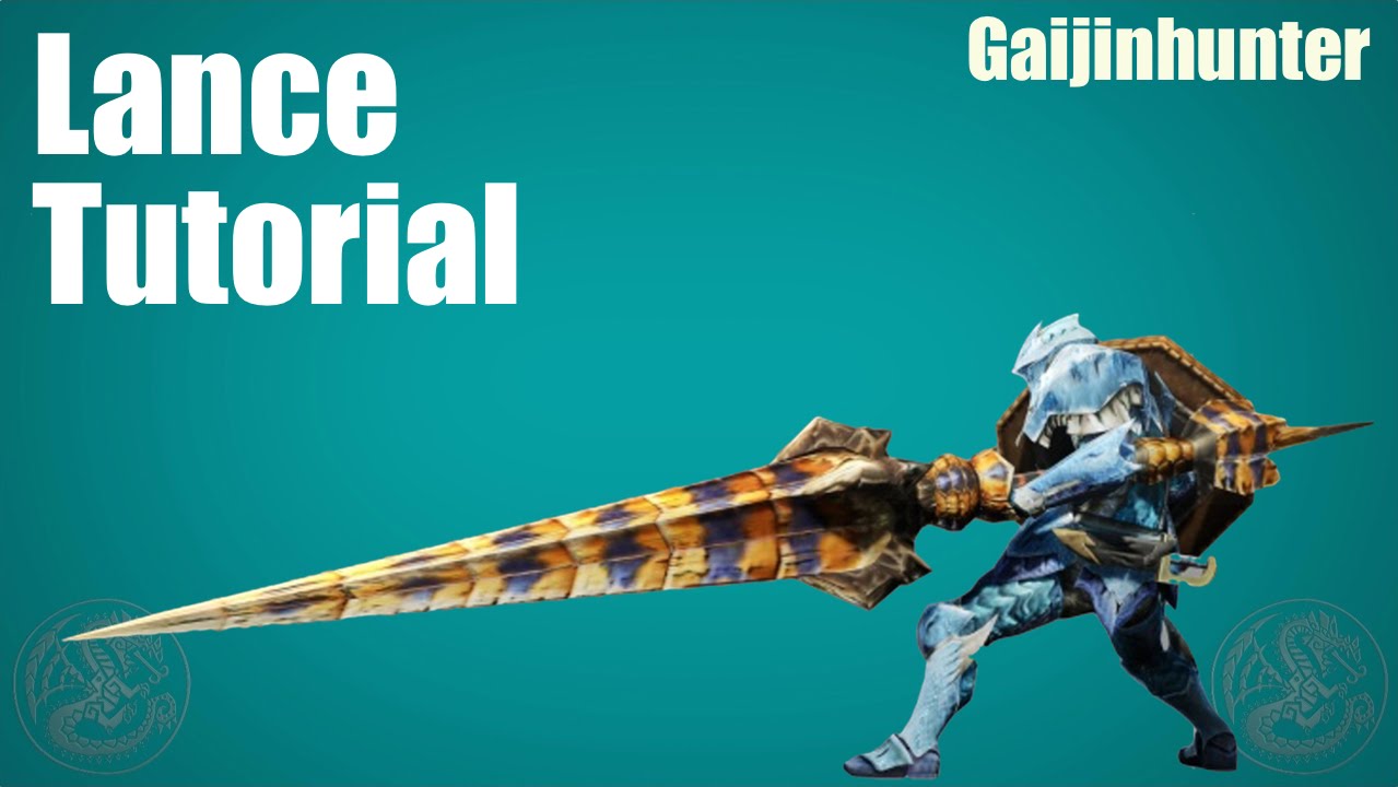 MH4G/MH4U: Lance Tutorial