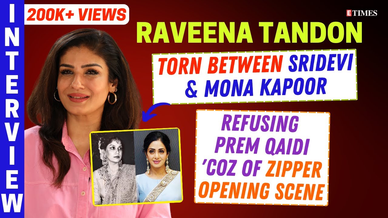 Raveena Tandon On: FIGHTS with Salman & Karisma, TORN BETWEEN Sridevi & Mona Kapoor | Padma Shri
