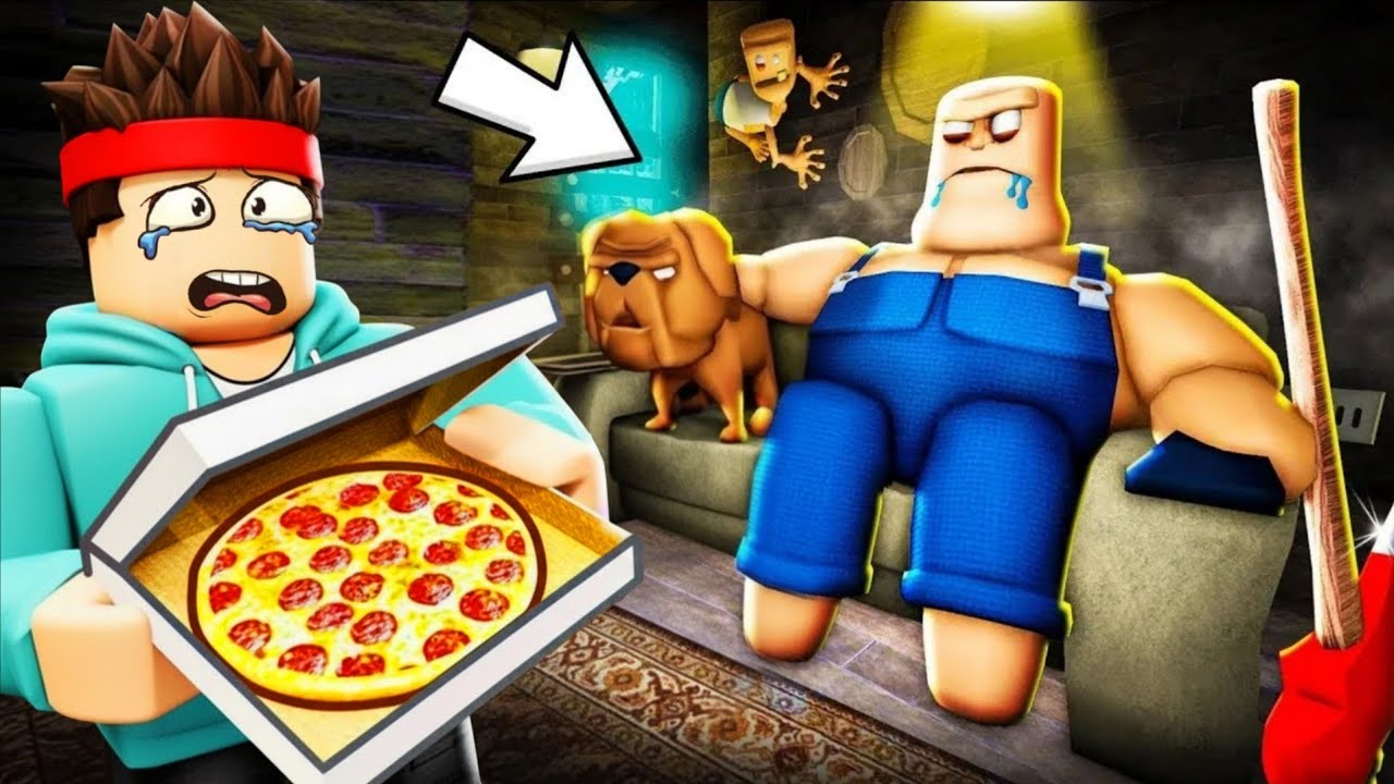 Escaping Mad Chuck's Pizza Prison | Roblox Obby