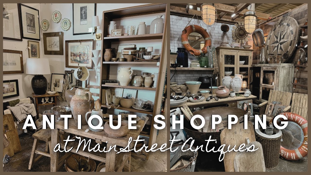Antique Shopping at Main Street Antiques | October 2024
