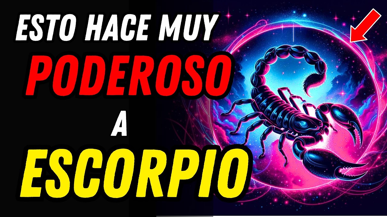 Los 5 PODERES OCULTOS DEL SIGNO ESCORPIO ♏🦂 Secretos, Dones y Talentos del Inframundo