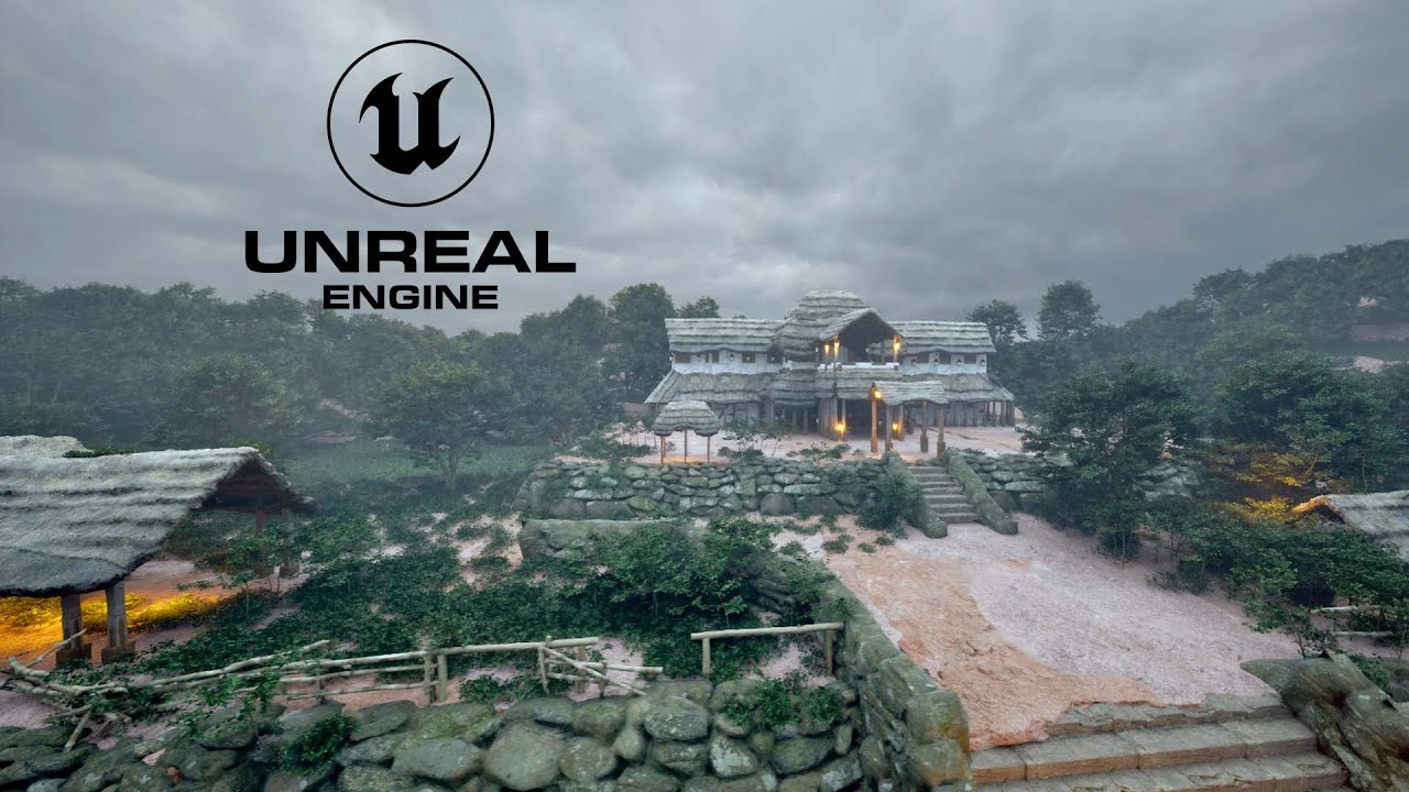 Kantara-1 VFX re-creating | Creating Vintage Palace and village Environment Tutorial