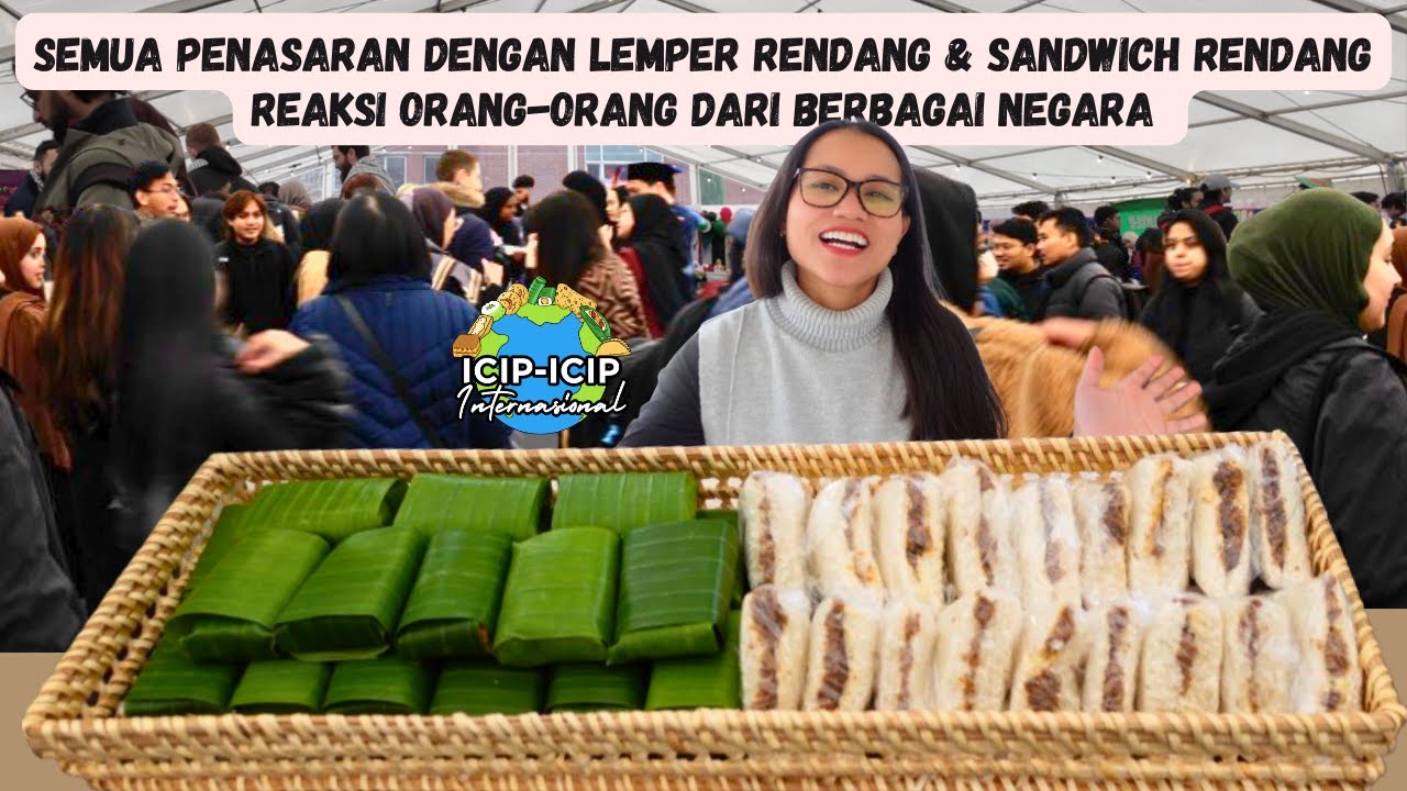 РЕАКЦИИ ЛЮДЕЙ ИЗ РАЗНЫХ СТРАН ЛЮБОПЫТСТВО О LEMPER RENDANG & RENDANG SANDWICH