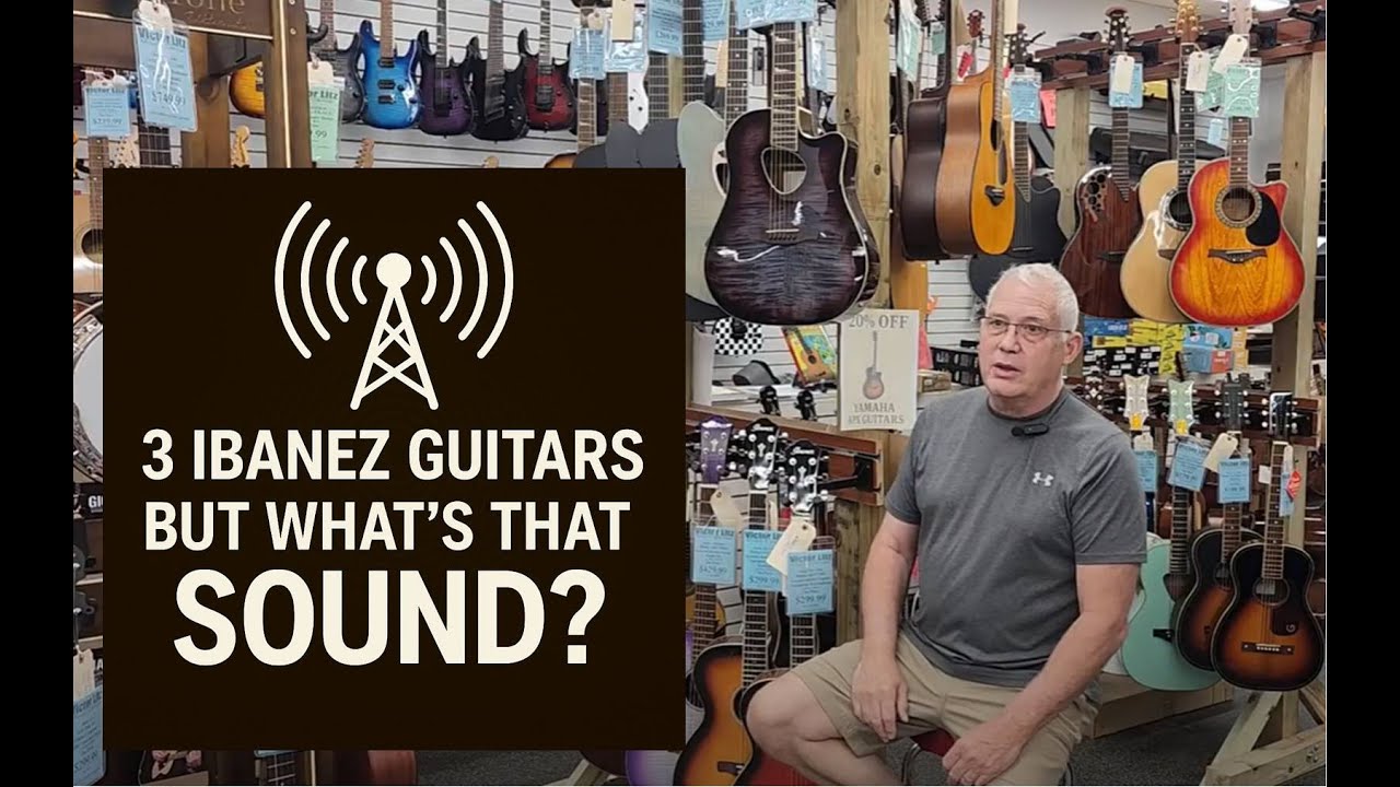 “3 Ibanez Acoustic-Electrics Compared — But What’s That Strange Sound?”