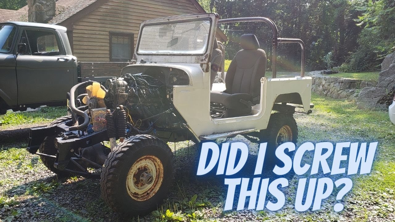 FJ40 Landcruiser Build Update, Did I Overthink This?