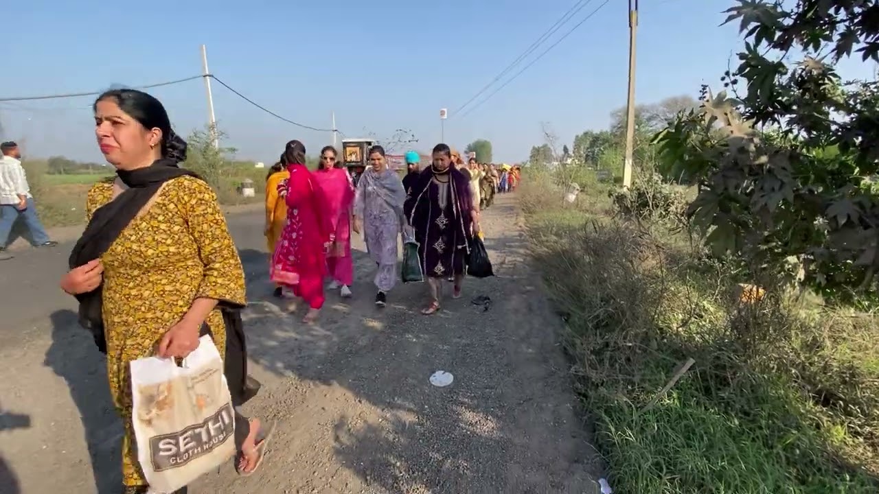 ਪਿੰਡ ਖੱਡਿਆਂਲਾ ਤੋਂ ਸੰਗ ਡੇਰਾ ਬਾਬਾ ਨਾਨਕ  ਪਾਟ 2