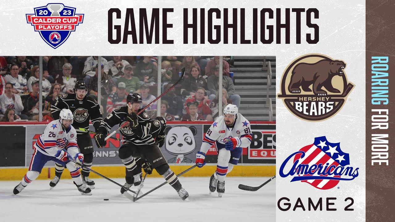 Hershey Bears vs. Rochester, 5/25 Game 2 | 2023 Calder Cup Playoffs