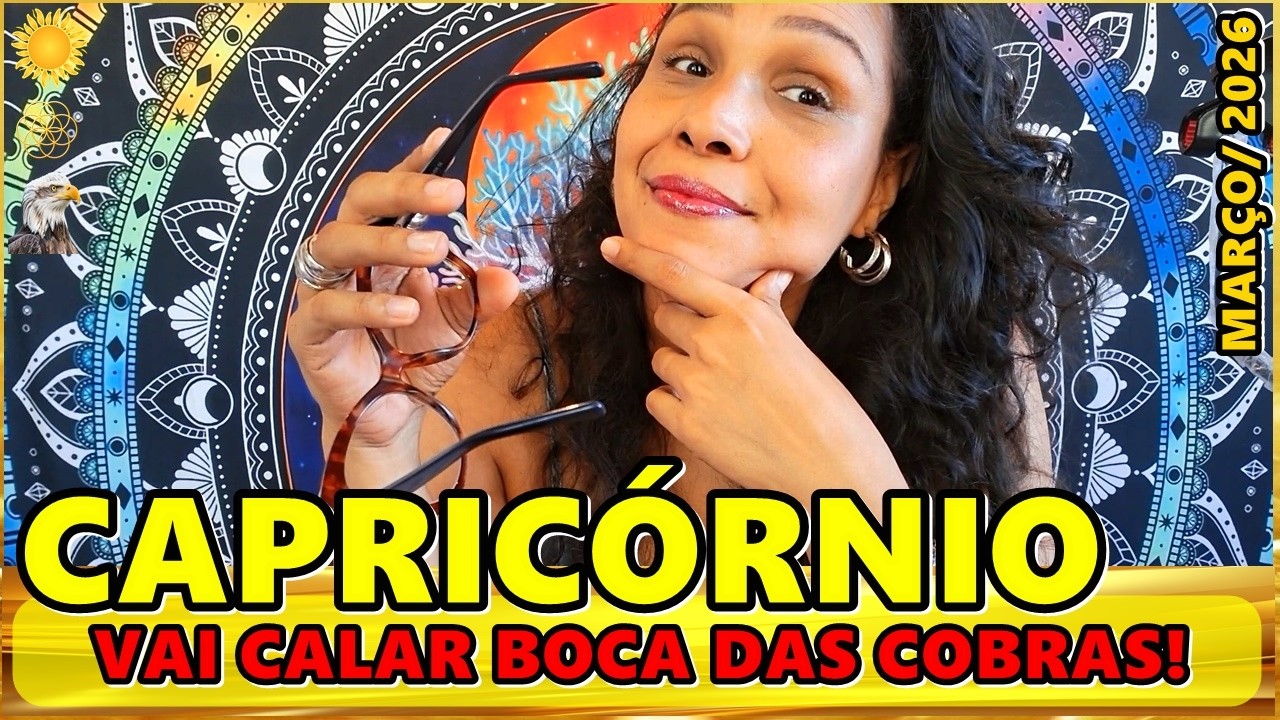 CAPRICÓRNIO MARÇO ♑️ VC FOI SUBESTIMADO E AGORA MUITA GENTE VAI TER QUE ASSISTIR ESSA REVIRAVOLTA!