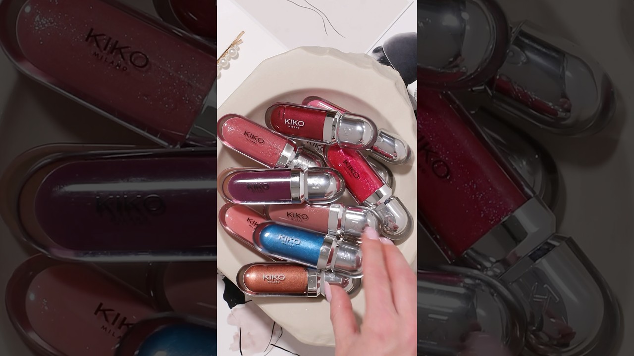 I don&rsquo;t have kiko Milano lip gloss obsession at all #kikomilano #lipglosslover
