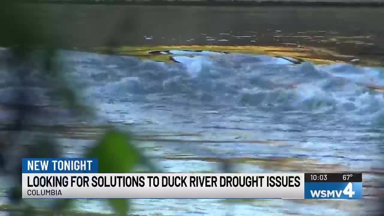 Activists work to find solutions to Duck River drought concerns