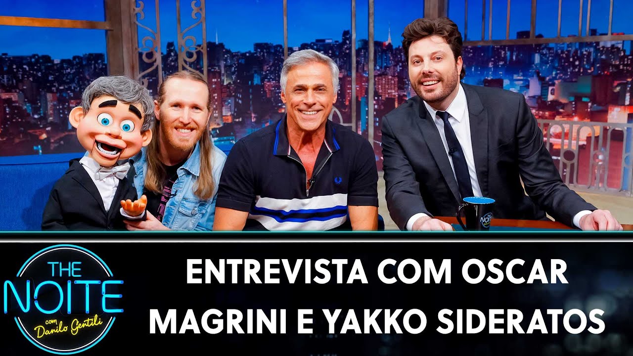 Entrevista com Oscar Magrini e Yakko Sideratos | The Noite (06/08/19)