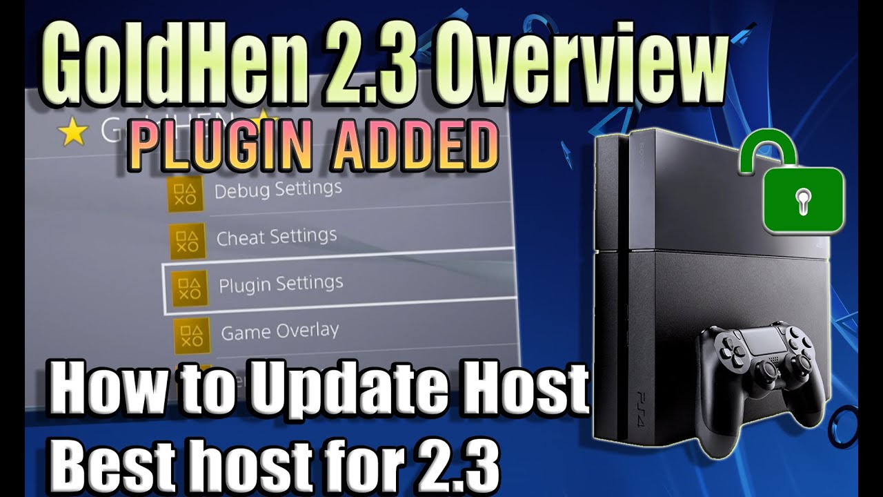 PS4 Jailbreak | Goldhen 2.3 overview