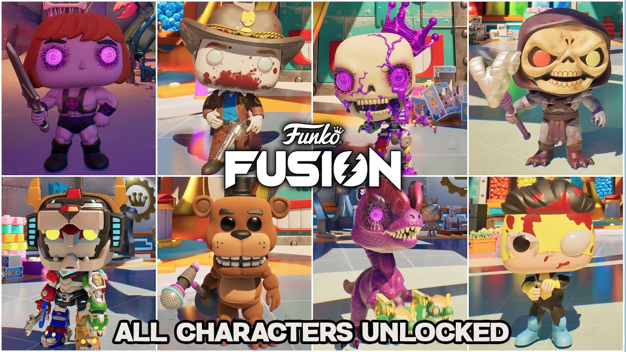 All Characters Unlocked in Funko Fusion
