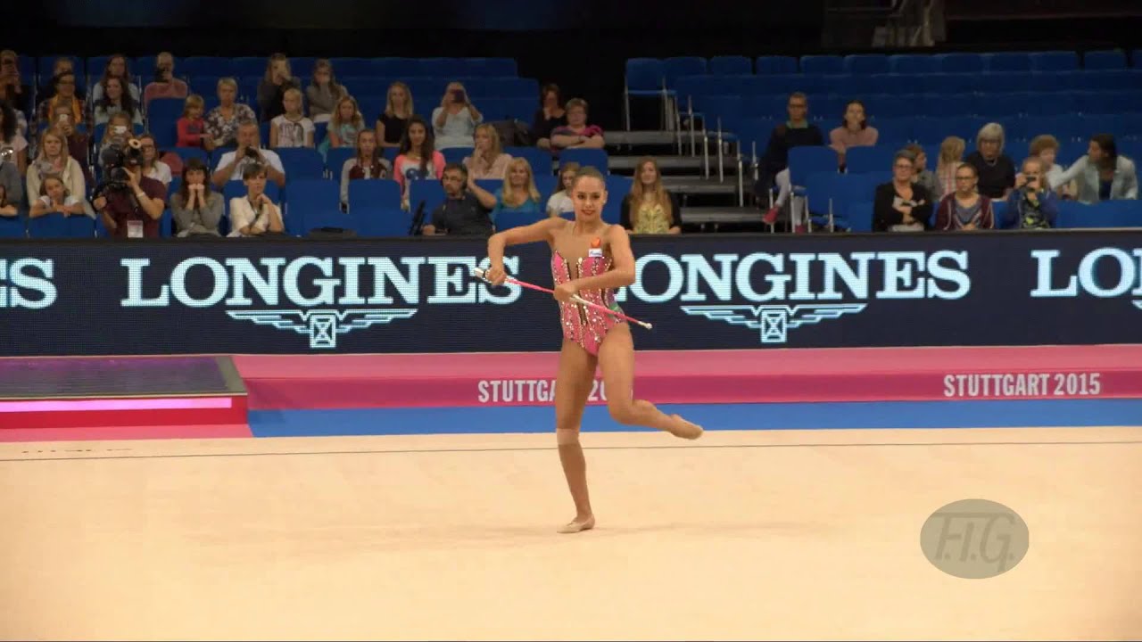 Margarita MAMUN (RUS) 2015 Rhythmic Worlds Stuttgart - Qualifications Clubs