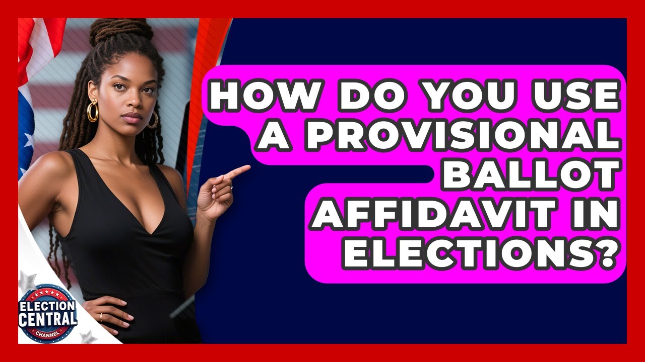 How Do You Use A Provisional Ballot Affidavit In Elections? - Election Central Channel