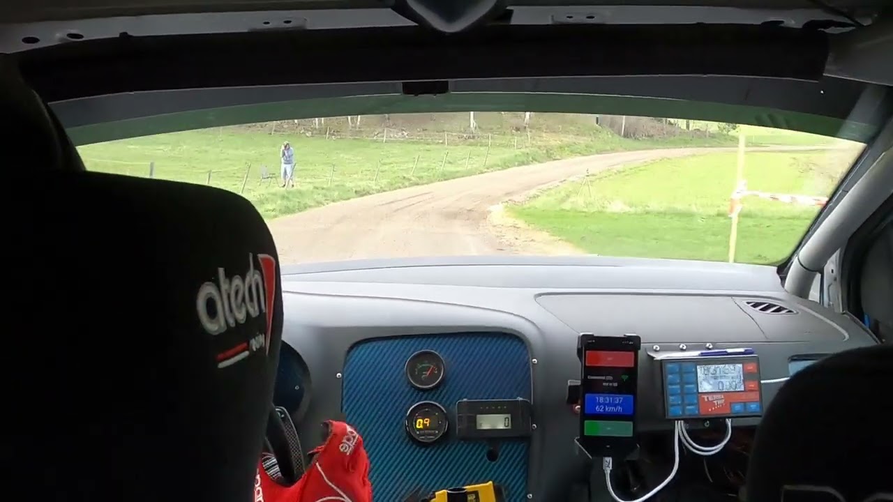 Rally Nyköping, SM 2024 SS1 Jonas Björnvad & Elina Svensson