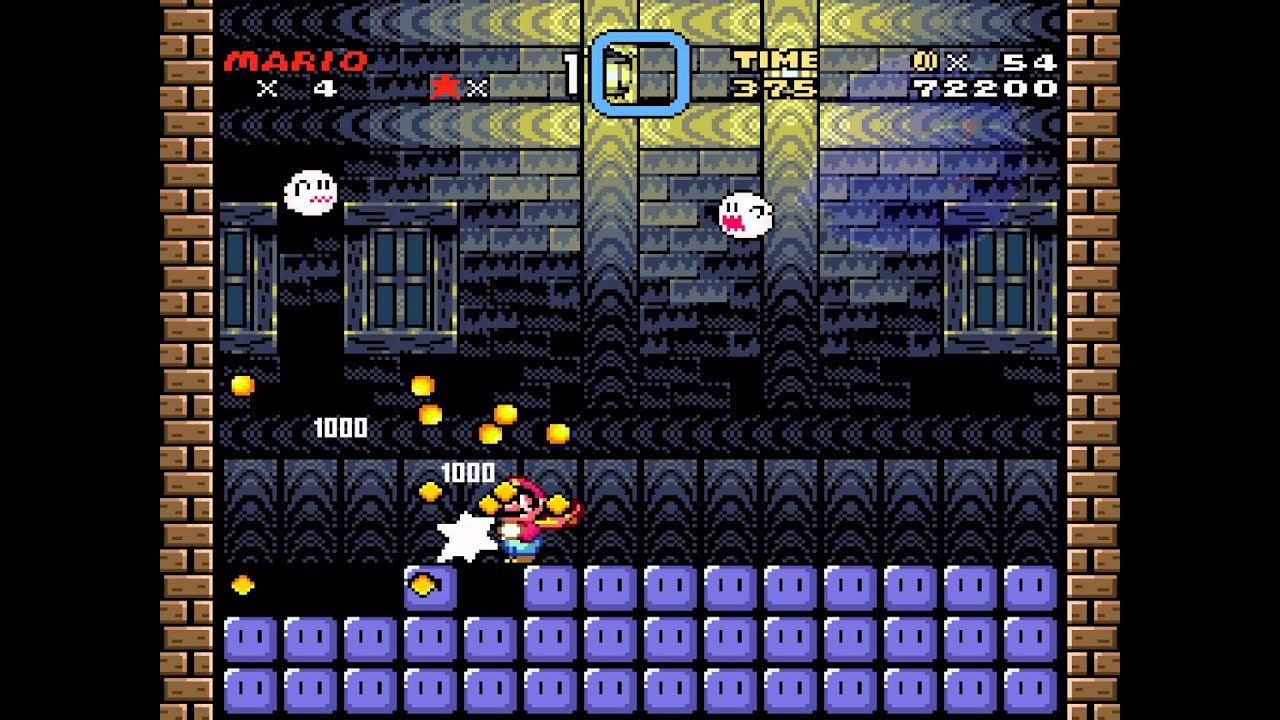SNES Super Mario World TAS in 9:57.82 by bahamete, Kaizoman666, Mister & PangaeaPanga
